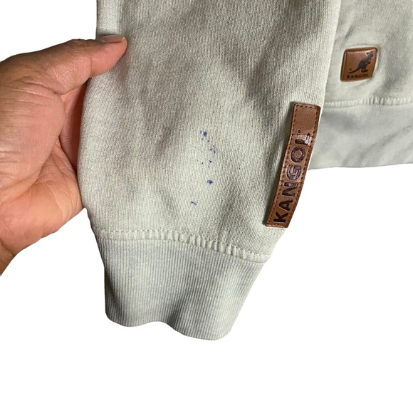 Kangol Women's Pale Green Crewneck Sweatshirt - Picture 11 of 12